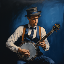 Clawhammer banjo Twinkle Twinkle Little Star Up the Neck