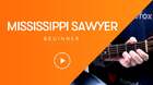 Mississippi Sawyer Guitar video